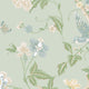 Laura Ashley Summer Palace Wallpaper, Eau De Nil