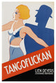 "Vintage Film Posters: Tango Movies "Tangoflickan" Print, 34"x50"