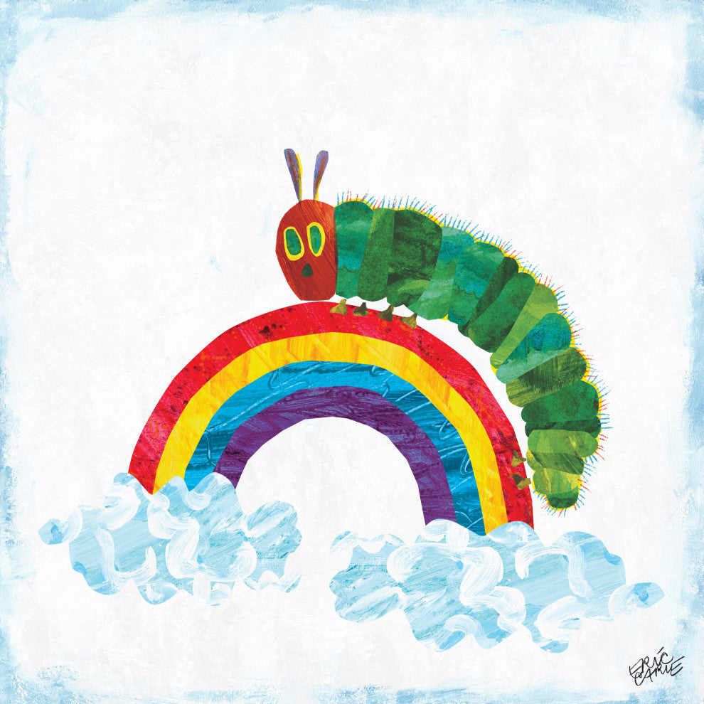 "Over the Rainbow" Painting Print on Wrapped Canvas, 32x32