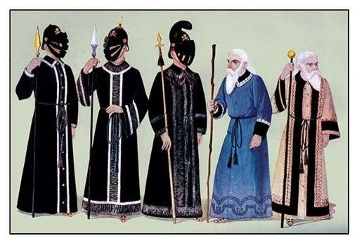 Odd Fellows: Costumes for Conductor- Gallery Wrapped Canvas Art 28" x 42"