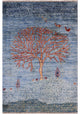 2' 9" X 4' 0" Hand-Knotted Tribal Persian Gabbeh Wool Rug - Q12654