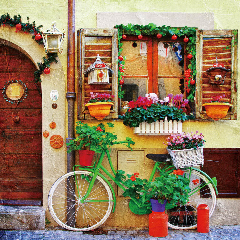 "Ciao Bella I" Tempered Glass Wall Art