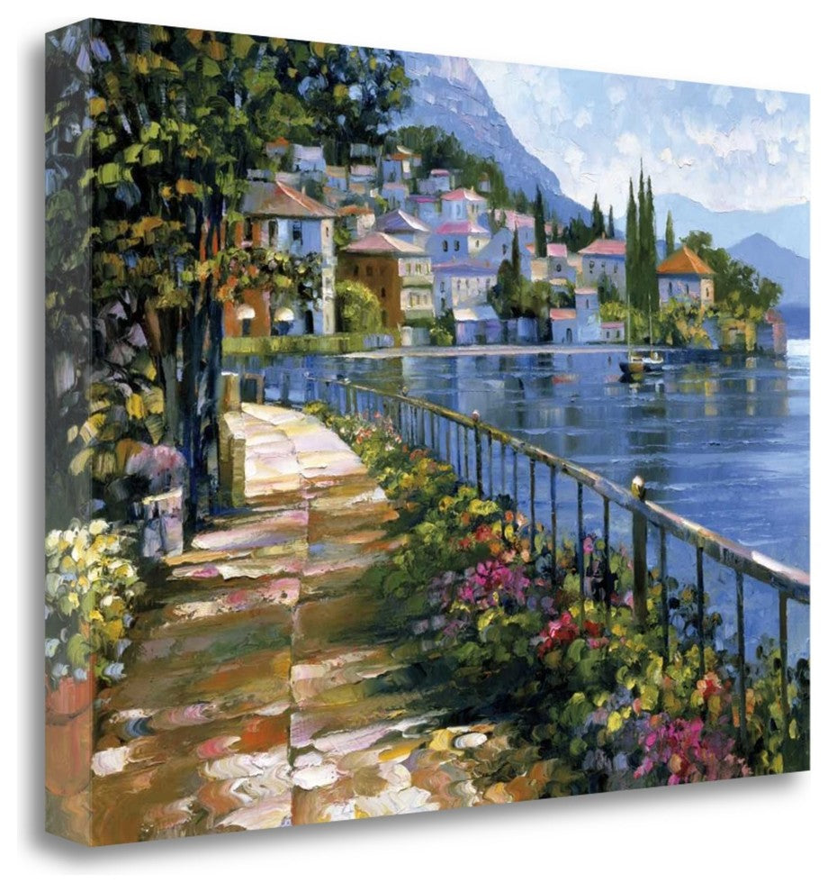 "Sunlit Stroll" By Howard Behrens, Giclee Print on Gallery Wrap Canvas