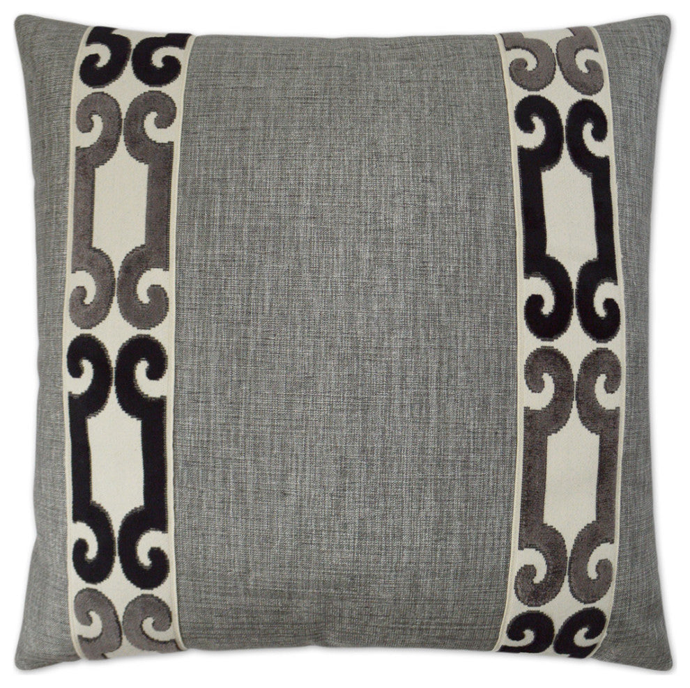 St. Raphael Pillow - Charcoal