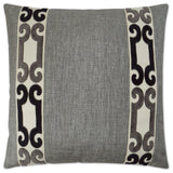 St. Raphael Pillow - Charcoal