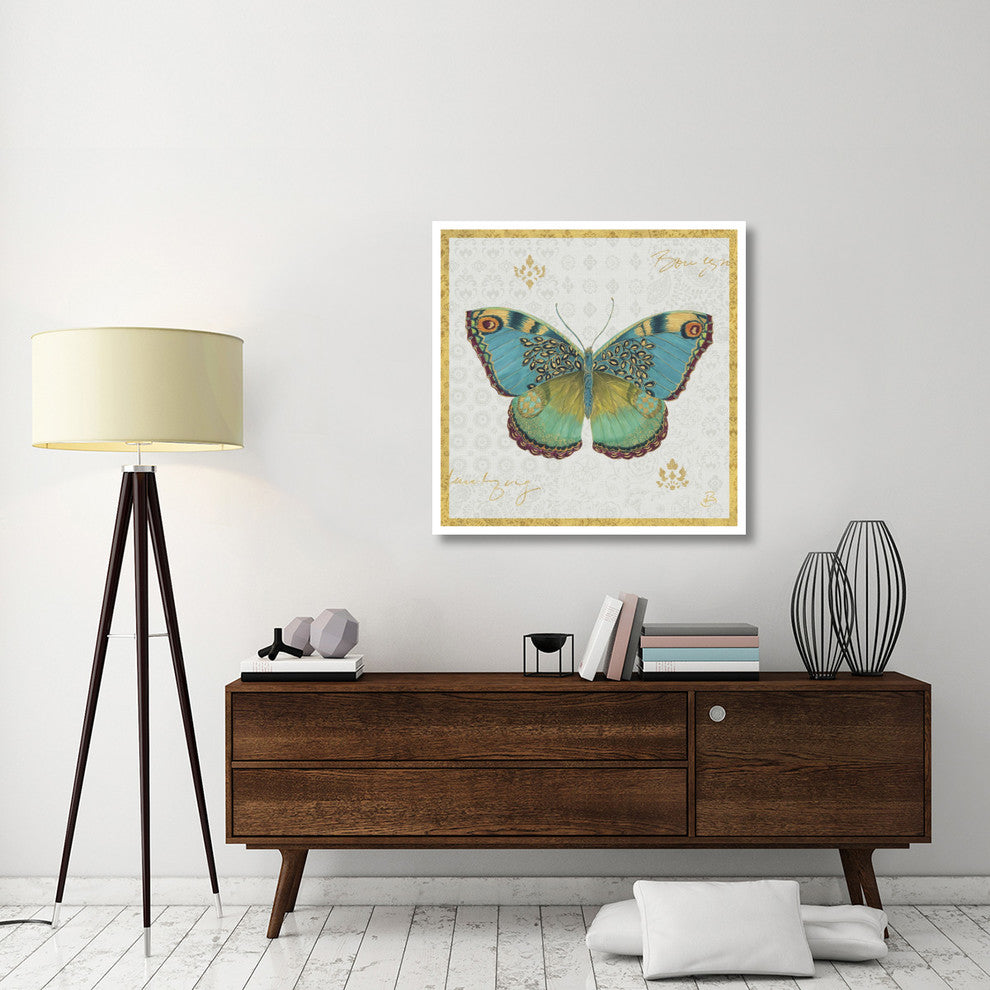 "Bohemian Wings Butterfly VA" Digital Paper Print by Daphne Brissonnet, 38"x38"