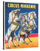 "Circus Mikkenie" Stretched Canvas Giclee by Hollywood Photo Archive, 30x40"