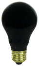Sunlite 75 Watt A19 Black Light, Medium Base, Ceramic Blacklight, 2 Pack
