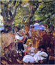 Joaquin Sorolla Y Bastida Cattle Fair at Galicia Wall Decal