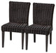2 Venice Armless Dining Chairs