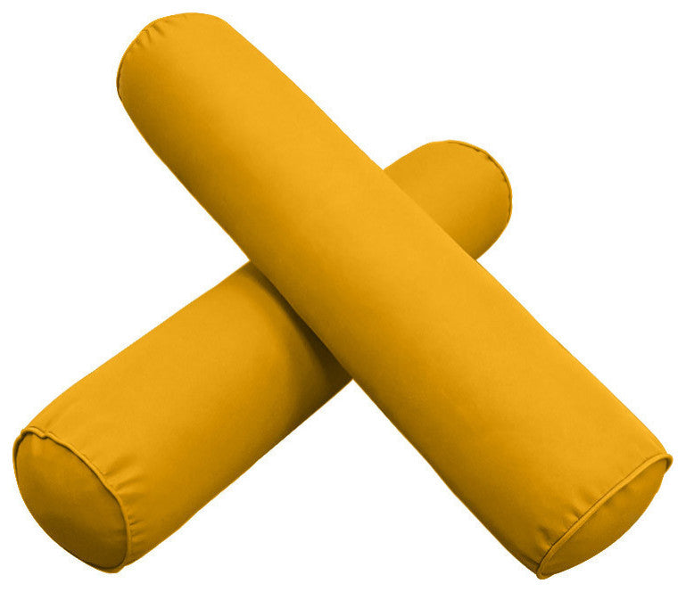 Style6 Twin-XL Pipe Trim Outdoor Mattress Bolster Slip Cover COMPLETE SET AD108