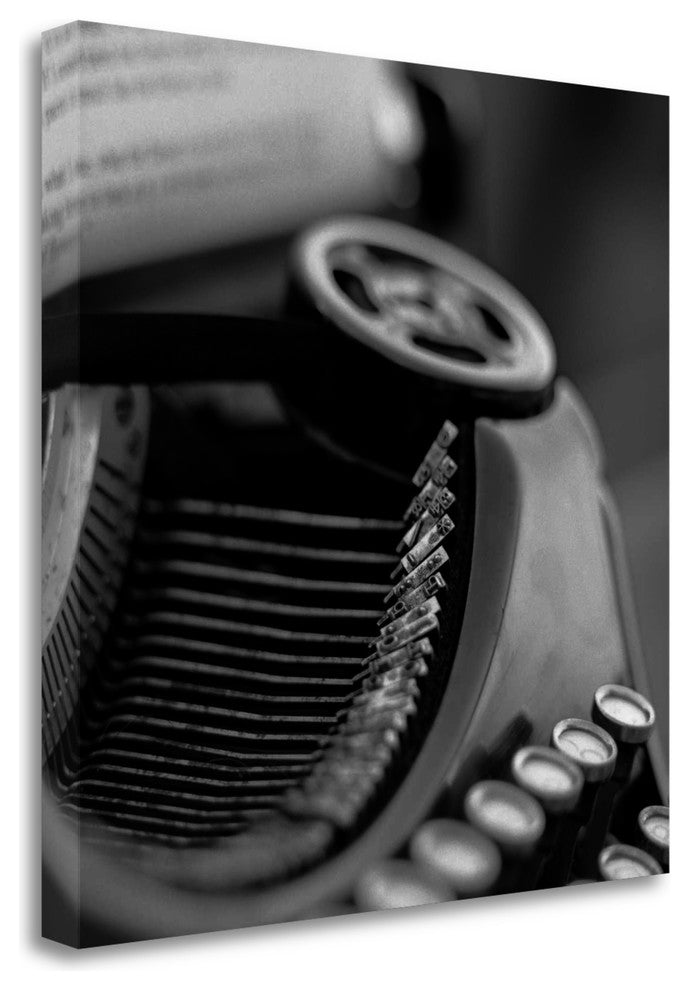 "Retro - Typewriter - 3" By Alan Blaustein, Giclee Print on Gallery Wrap Canvas