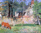Gari Melchers In Old Virginia  Belmont, 20"x25" Gallery Wrapped Canvas Print