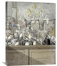 "The Lawyers All Alive In Westminster Hall" Artwork, 23" x 30"