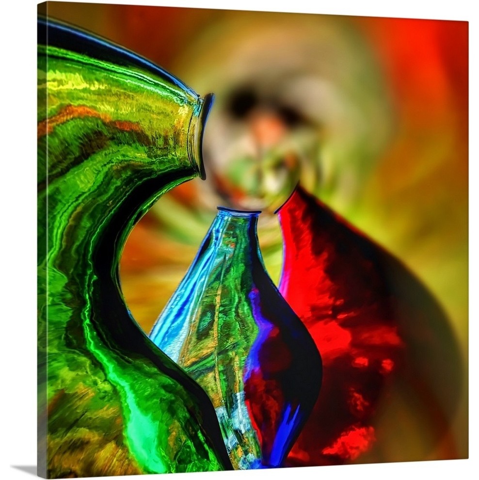 "RGB" Wrapped Canvas Art Print, 20"x20"x1.5"
