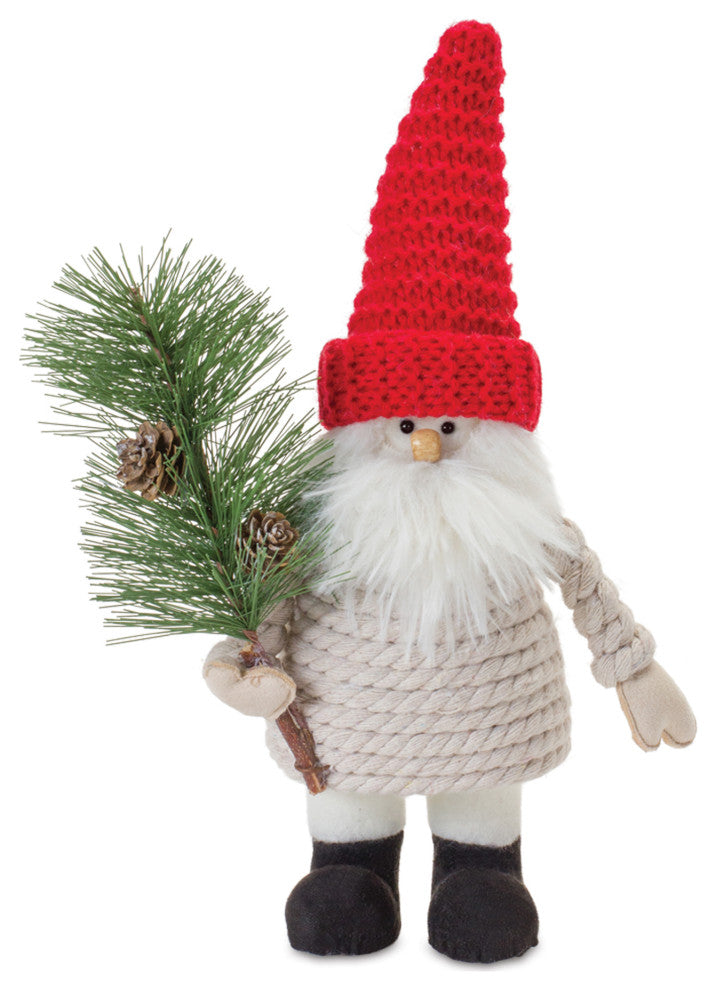 Plush Santa Snowman and Moose, 3-Piece Set