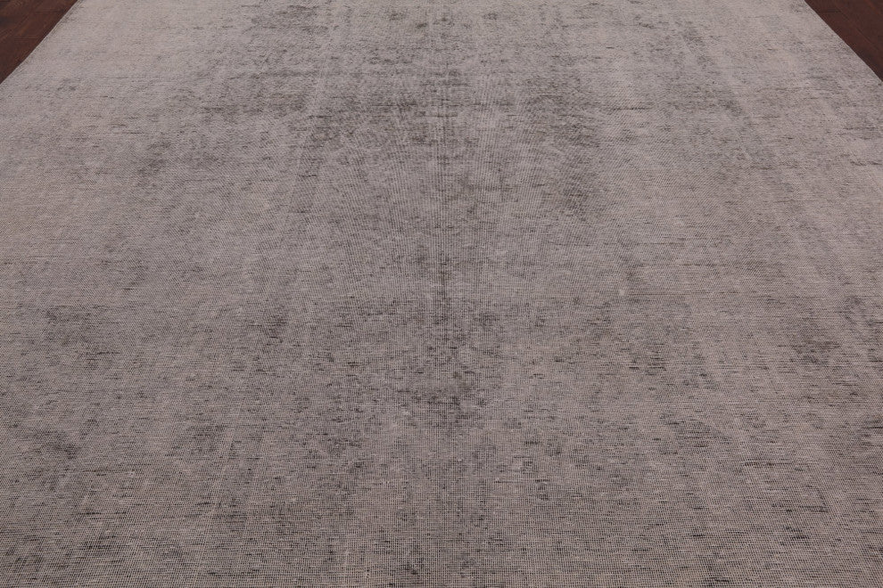 Persian Vintage White Wash Handmade Rug 10' 1" X 11' 6" Q4724
