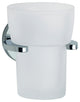 Loft Holder With Glass Tumbler Chrome