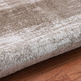 Machine Washable Nash Brown/Ivory Rug