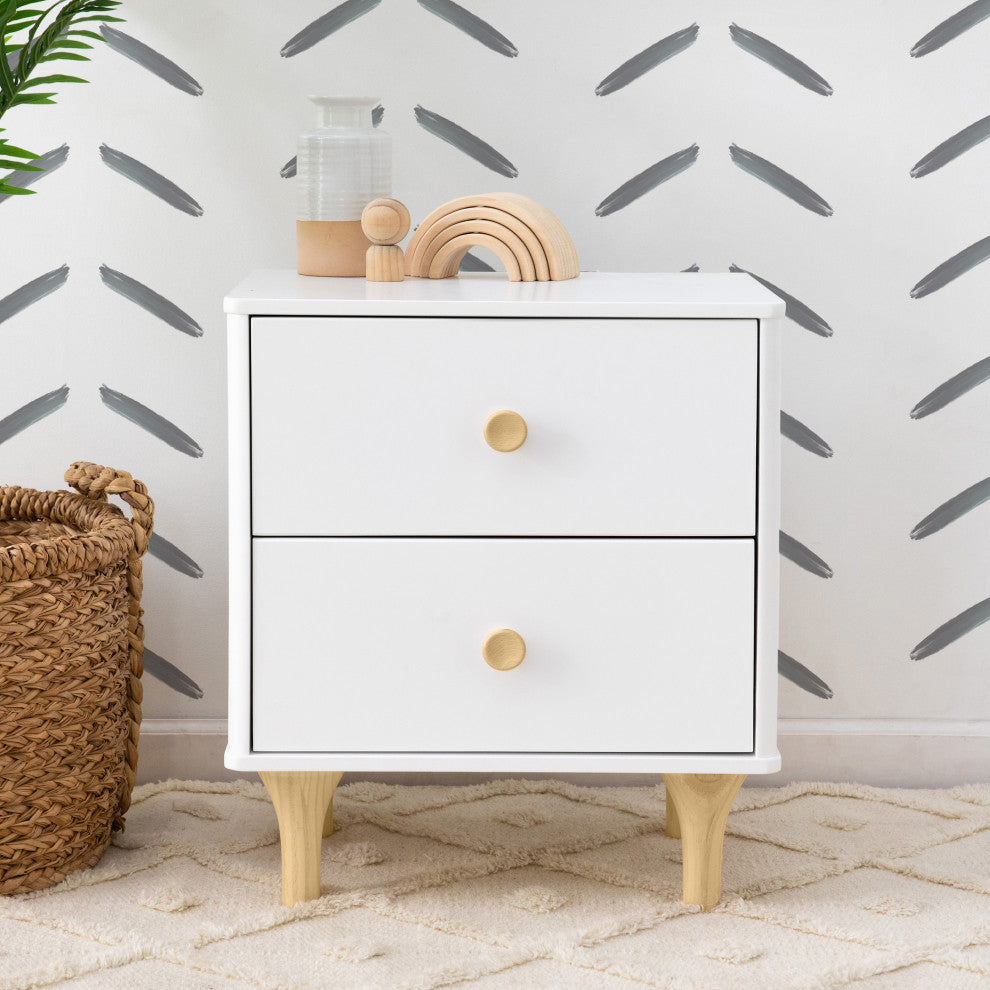 Lolly Nightstand With USB Port