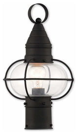 Newburyport 1-Light Post Lantern, Black
