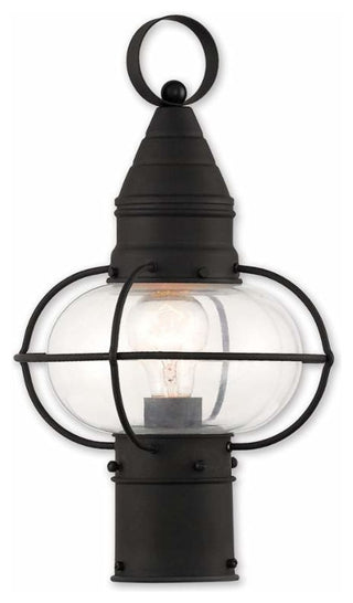 Newburyport 1-Light Post Lantern, Black