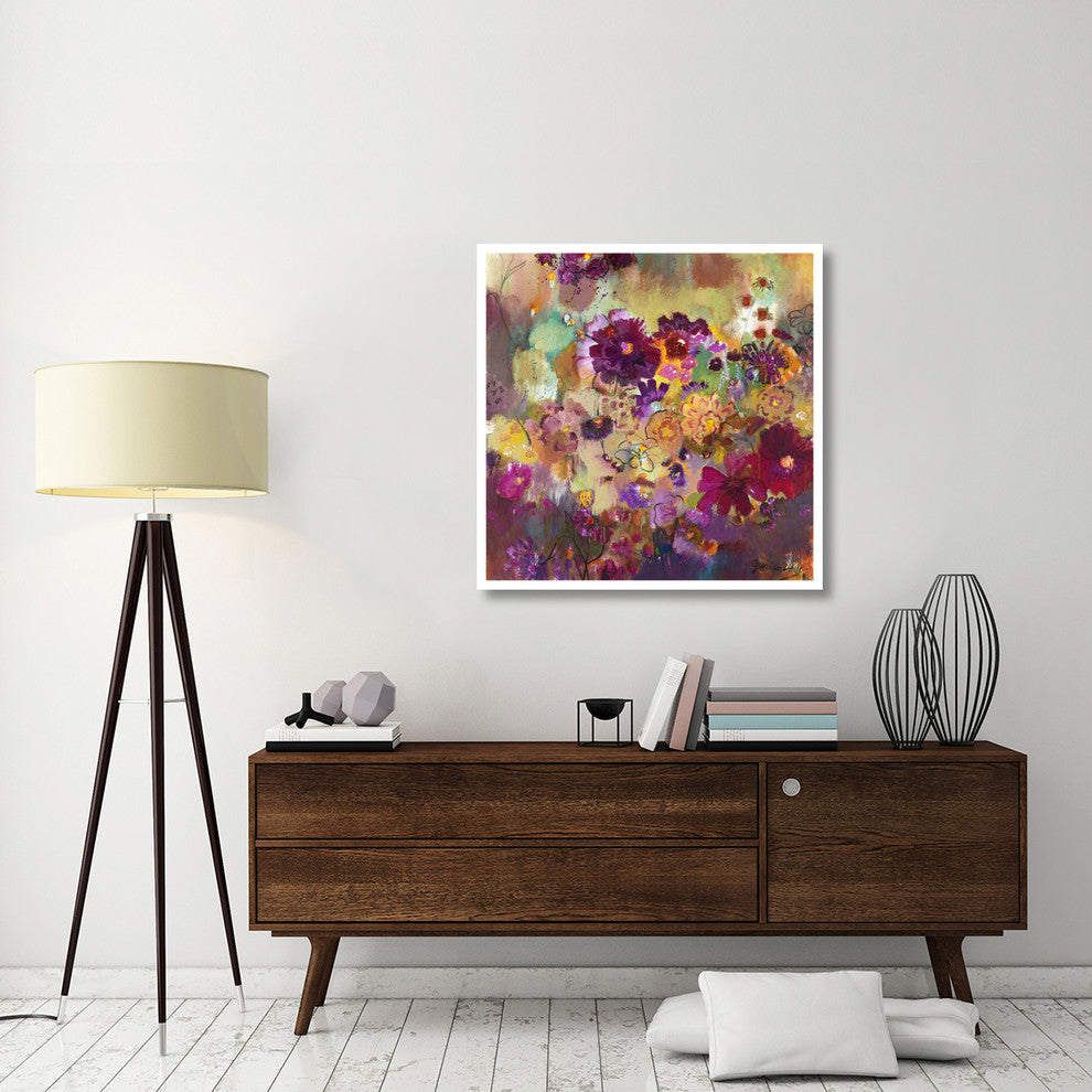 "Lavender Afternoon" Digital Paper Print by Joan Elan Davis, 38"x38"