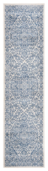 Safavieh Brentwood Bnt832M Rug, Navy/Light Gray, 2'0"x12'0" Runner