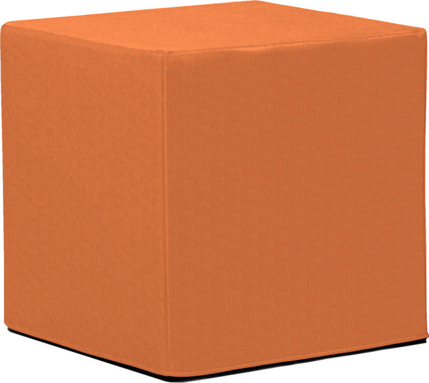 No Tip Block Ottoman with Cover, Seascape Canyon