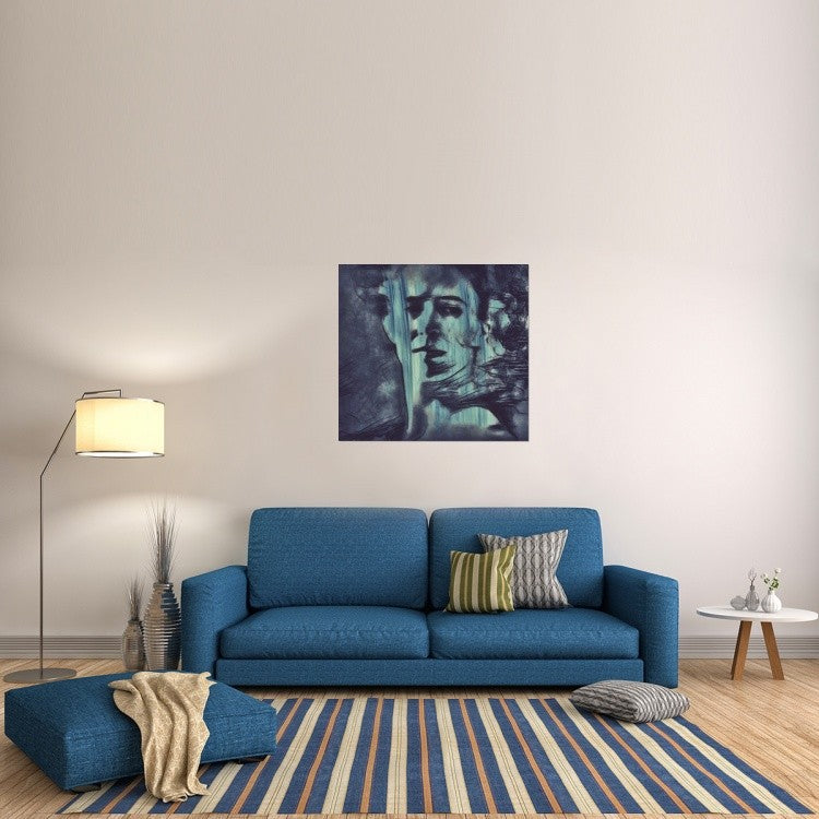 "Beginnings( Portrait )" Stretched Canvas Giclee by Dalibor Davidovic, 40x37"