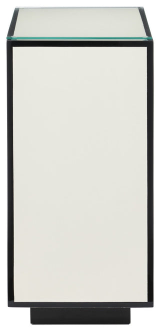 Ivory Lacquer Side Table