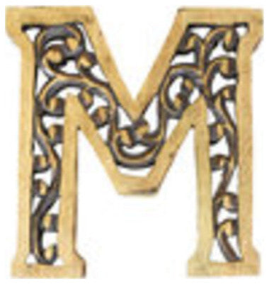 Handmade Eco-Friendly Wall Decor Alphabet Letter Block, 1.3x7.8x7.5