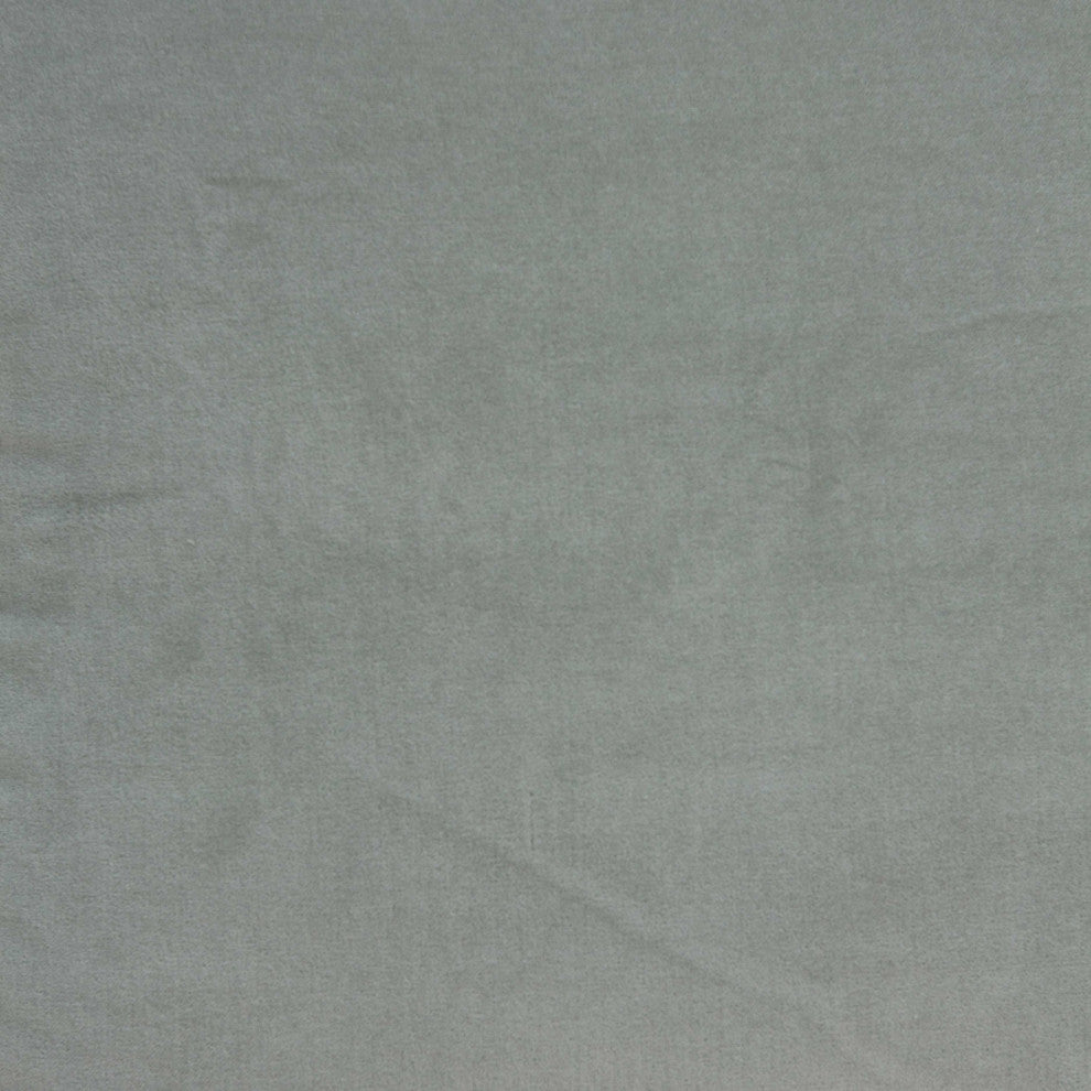 HomeRoots 20" x 0.5" x 20" Transitional Gray Solid Pillow Cover
