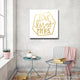 Ready2HangArt 'Love Lives Here' by Ink Letter Love Canvas Art, 30"x30"
