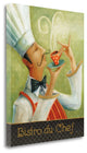 "Cafe Moustache I" By Lisa Audit, Giclee Print on Gallery Wrap Canvas