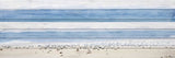 "House Ipanema" Print on White Wood, 60"x20"