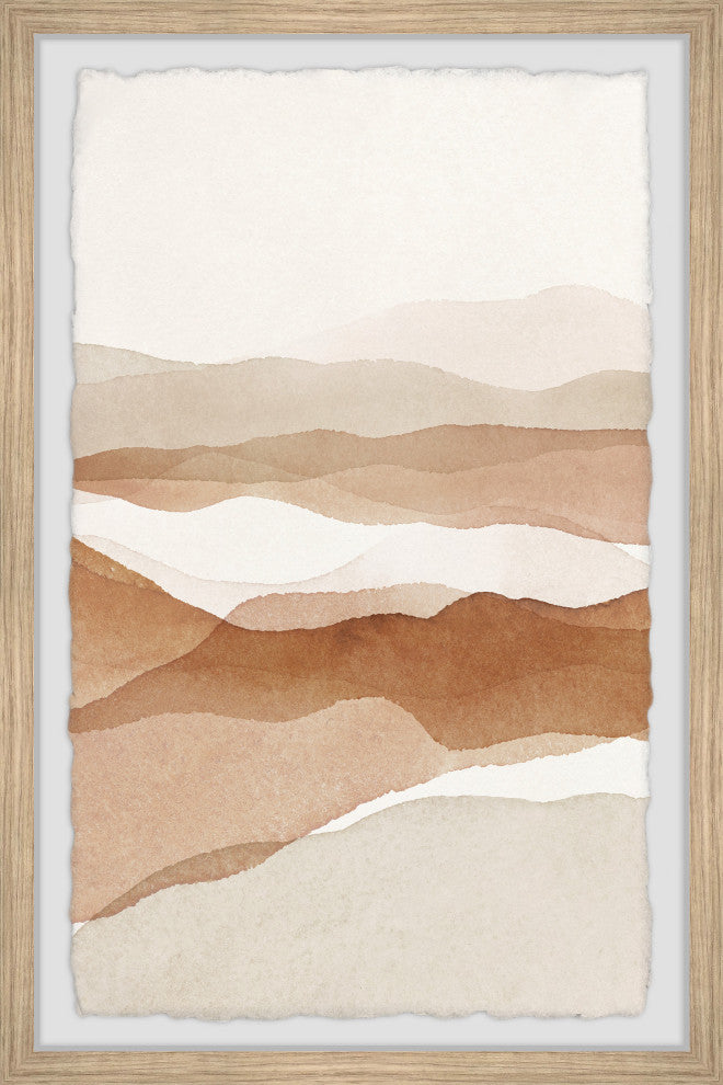 "The Glowing River" Framed Painting Print, 20x30