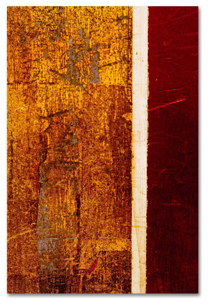 Claire Doherty 'Gold Flakes' Canvas Art, 22x32