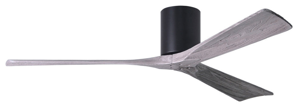 Matthews Fan, Irene-3H Ceiling Fan, Matte Black, 60-Inch, Barn Wood Blades