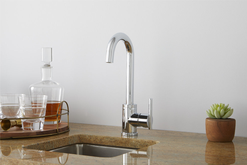 Parma Single Handle Bar Faucet, Chrome