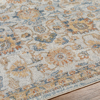 Lillian LLL-2327 Yellow Multi Machine Woven 2' x 3' Rug