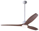 Arbor Fan, Gloss White, 54" Mahogany Blades With LED, Wall/Remote Control