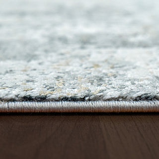 Ruby Ivory and Gray Area Rug, 7.10'x10.10'