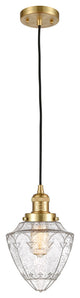Innovations 201C-SG-G664-7-LED 1 Light Mini Pendant, Satin Gold