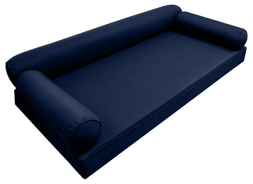 Style6 Full Size Pipe Trim Mattress Bolster Pillow Outdoor Slip Cover ONLY AD101