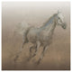 "Stallion I on Leather" Digital Paper Print by James Wiens, 32"x32"