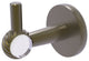Clearview Robe Hook with Twisted Accents, Antique Brass
