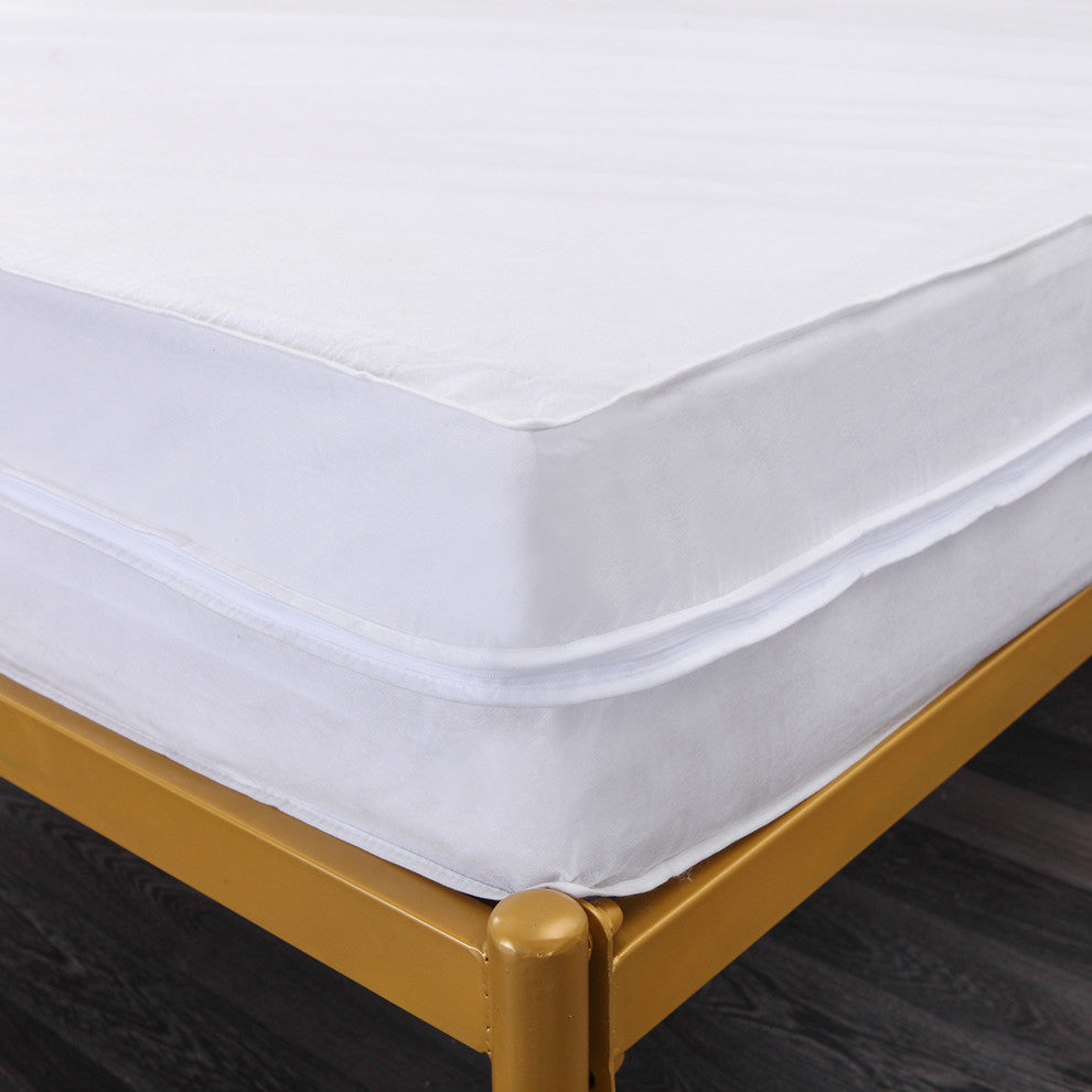 Permafresh Antibacterial and Water Resistant Mattress Protector, Twin