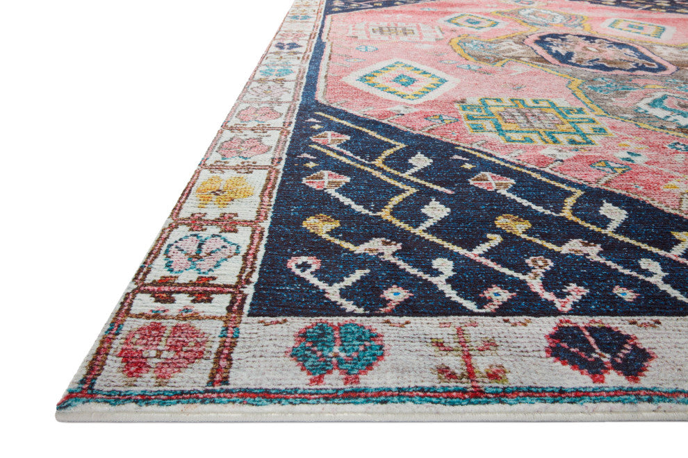 Loloi Fiona Rust/Navy 7'6"x9'6" Area Rug
