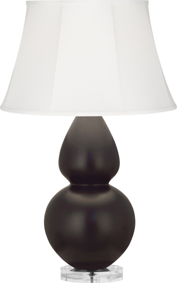 Robert Abbey RA-MCF61 1-Light Table Lamp, Double Gourd